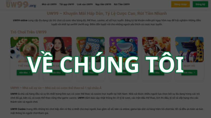 về chúng tôi uw99 org